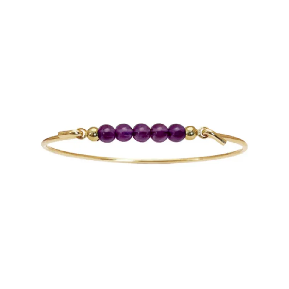 Heiring – Topp til armring og kjede, amethyst