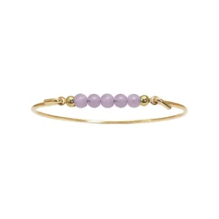 Heiring – Topp til armring og kjede, lys amethyst