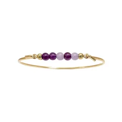 Heiring – Topp til armring og kjede, mix av amethyster
