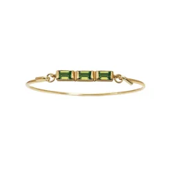 Heiring – Topp til armring, square peridot
