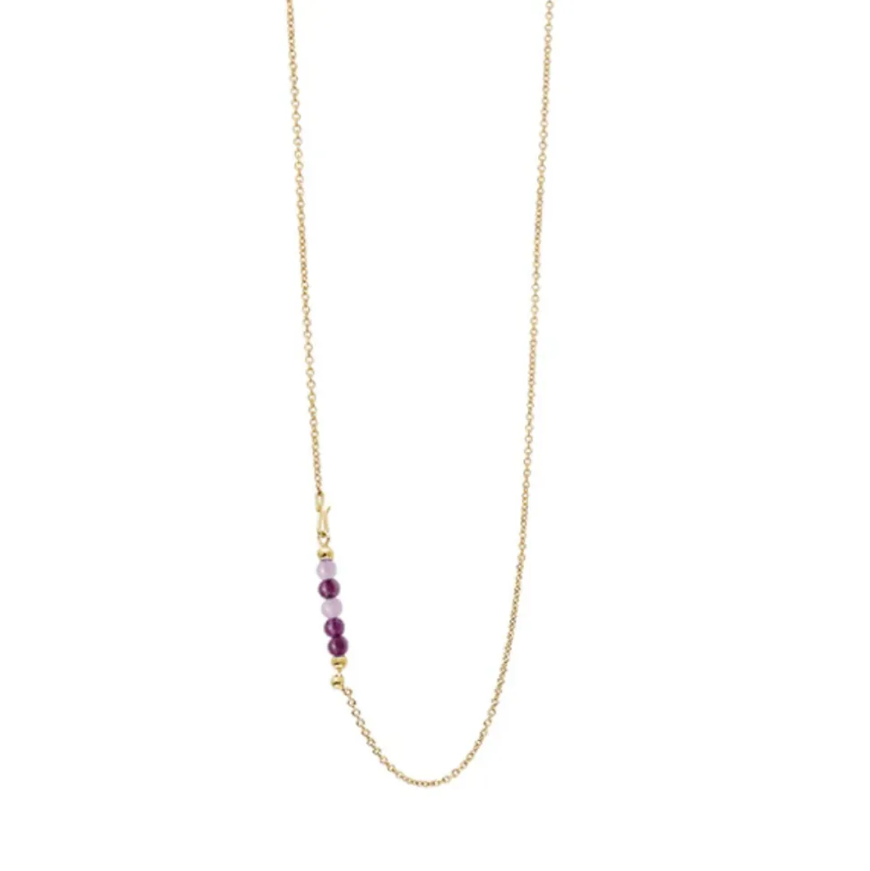Heiring – Topp til armring og kjede, mix av amethyster