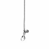Huldresølv – Hvetekjede i sølv – 1mm 42/45 cm
