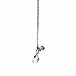 Huldresølv – Hvetekjede i sølv – 1mm 42/45 cm