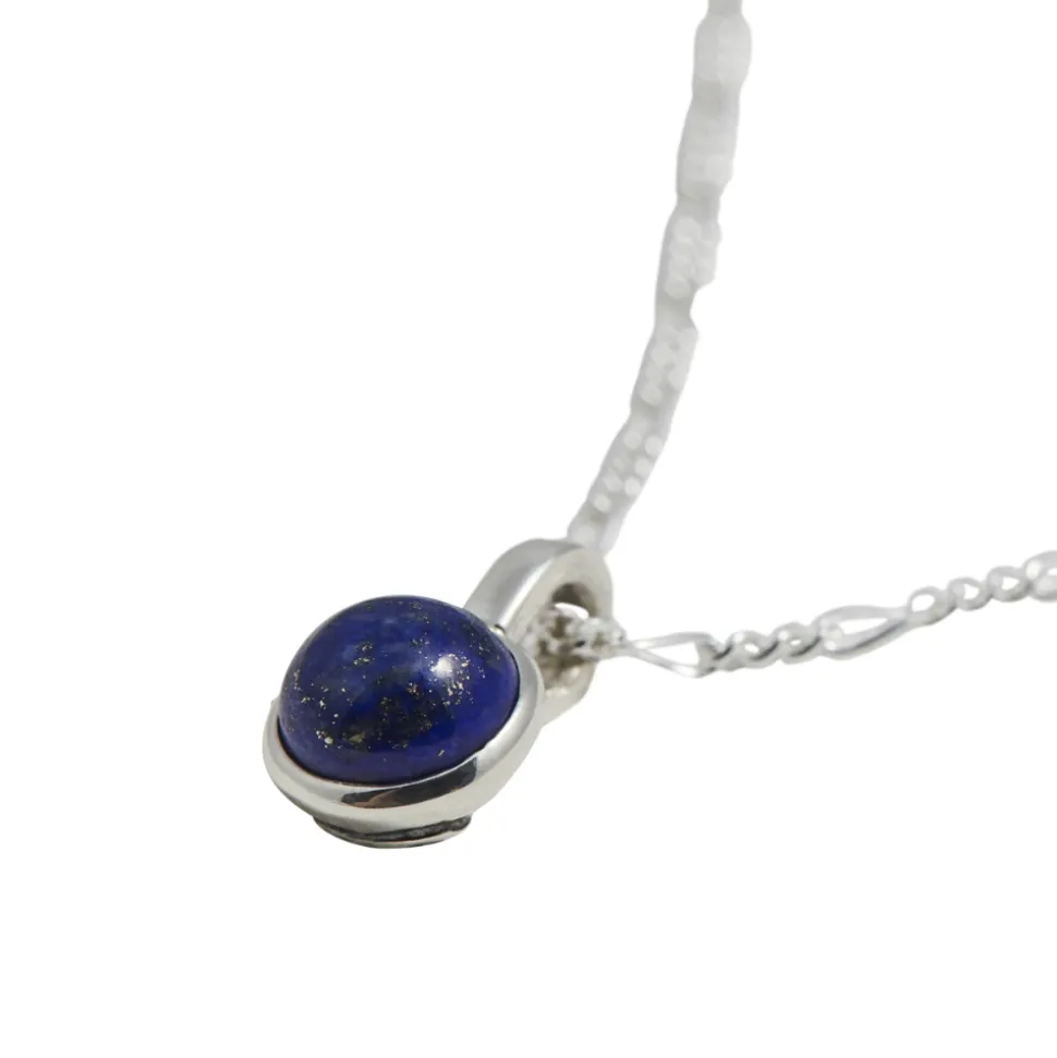 Huldresølv – Sukkertopp anheng – Lapis lazuli