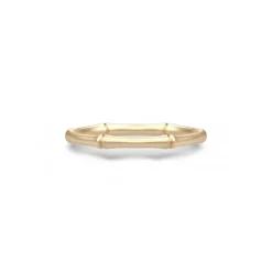 Julie Sandlau – Bamboo Small ring i 14k gult gull
