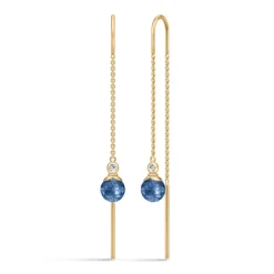 Julie Sandlau – Berry Chain Earrings – Sapphire Blue
