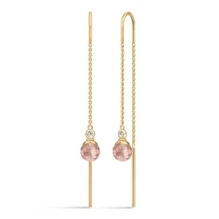 Julie Sandlau – Berry Chain Earrings – Turmalin Rose