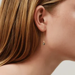 Julie Sandlau – Berry Chain Earrings – Ice Blue