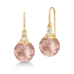 Julie Sandlau – Berry Earrings – Turmalin Rose
