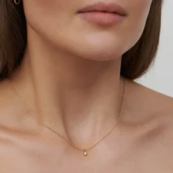 Julie Sandlau – Classic kjede i 14k gult gull
