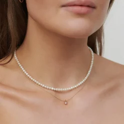 Julie Sandlau – Classic kjede i 14k gult gull