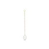 Julie Sandlau – Esther Ear Pendant White Pearl – 14k gult gull