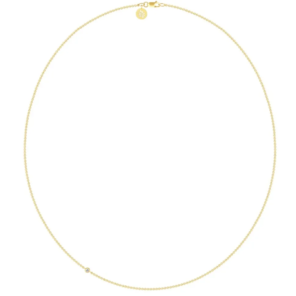 Julie Sandlau – Legacy kjede i 18k gult gull – 80 cm