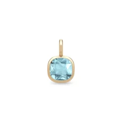 Julie Sandlau – Olivia anheng i 22k forfylt sølv – Ice Blue