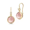 Julie Sandlau – Prime ørepynt i forgylt sølv – Dusty Rose