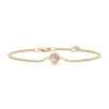Julie Sandlau – Primini armbånd i 22k forgylt sølv – Dusty Rose