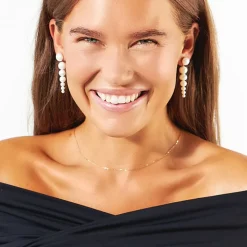 Julie Sandlau – Purity kjede i 14k gult gull