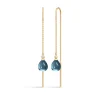 Julie Sandlau – Tasha Chain Earrings London Blue