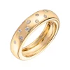 Lene Visholm – Ring I Gult Gull Med Diamanter