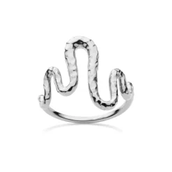 Maanesten – Viva ring i sølv