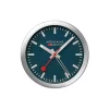 Mondaine – Bordklokke Sølv / Blå 12,5 cm