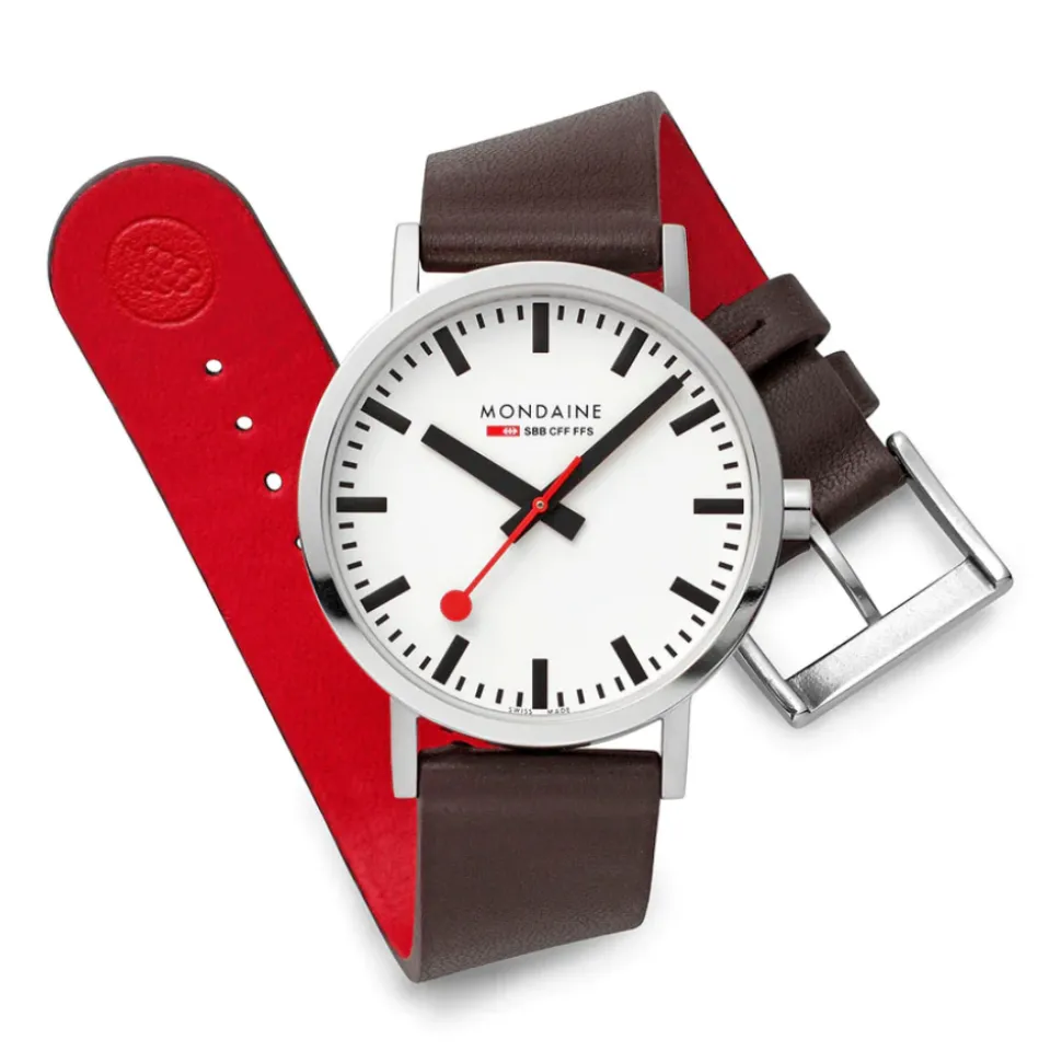 Mondaine – Classic Brun- 40 mm