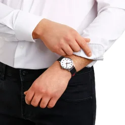 Mondaine – Classic stål/sort 40 mm