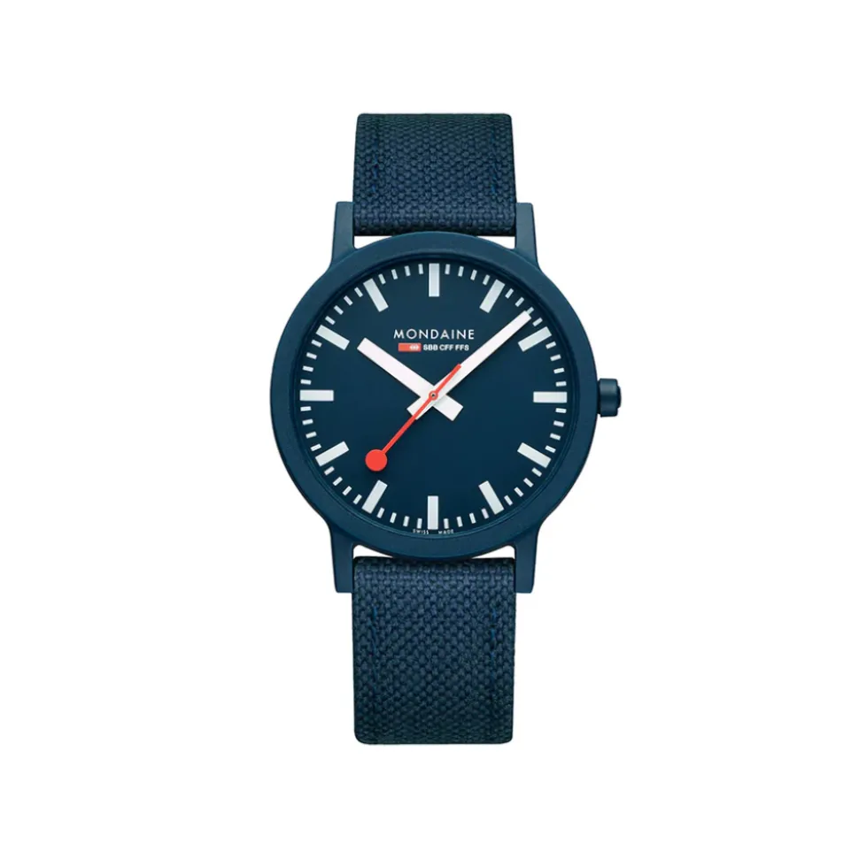 Mondaine – Essence Blå / Blå 41 mm