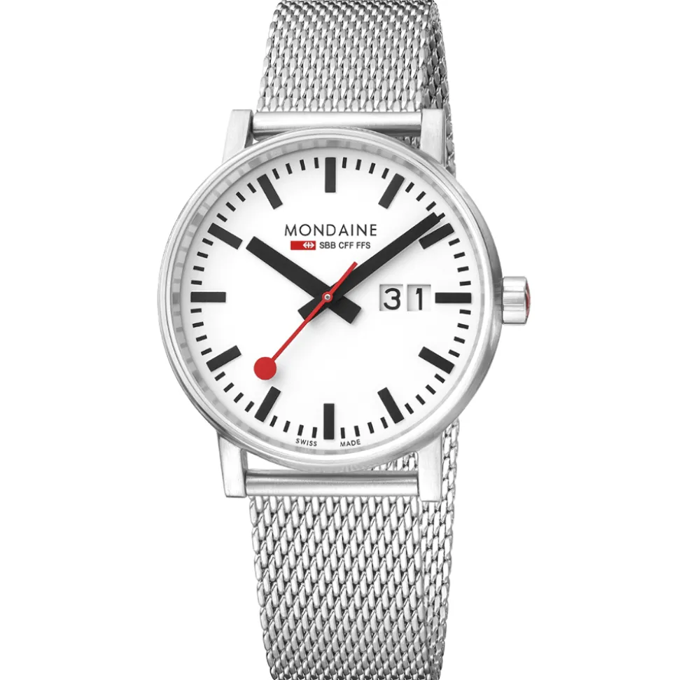 Mondaine – Evo2 – safirglass, 40mm med dato