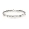 NC Christophersen – Allianse armbånd i hvitt gull – 1,00 ct diamanter
