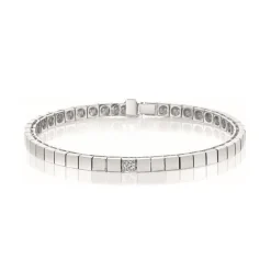 NC Christophersen – Allianse armbånd i hvitt gull – 0,05 ct diamanter
