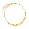 NC Christophersen – Armbånd i forgyldt sølv, 19 cm