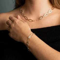 NC Christophersen – Armbånd i 14k gult gull