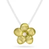 NC Christophersen – Blomsteranheng liten i 14k gult gull med diamant, 0,03ct W/SI