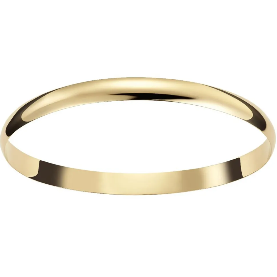 NC Christophersen – Massiv armring i gult gull – 6 mm
