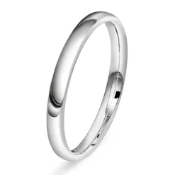NC Christophersen – Oss2 – Giftering i sølv – 3 mm