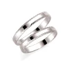 NC Christophersen – Oss2 Giftering – Hvitt Gull – 3 mm – NB: Pris pr stk