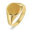 NC Christophersen – Ring i gult gull – Kan graveres