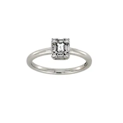 NC Christophersen – Ring i hvitt gull med diamanter