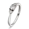 NC Christophersen – Ring i hvitt gull med diamanter