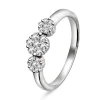 NC Christophersen – Ring i hvitt gull med diamanter