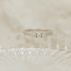 NC Christophersen – Ring i hvitt gull med diamanter