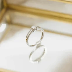 NC Christophersen – Ring i hvitt gull med diamanter