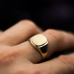 NC Christophersen – Ring i gult gull
