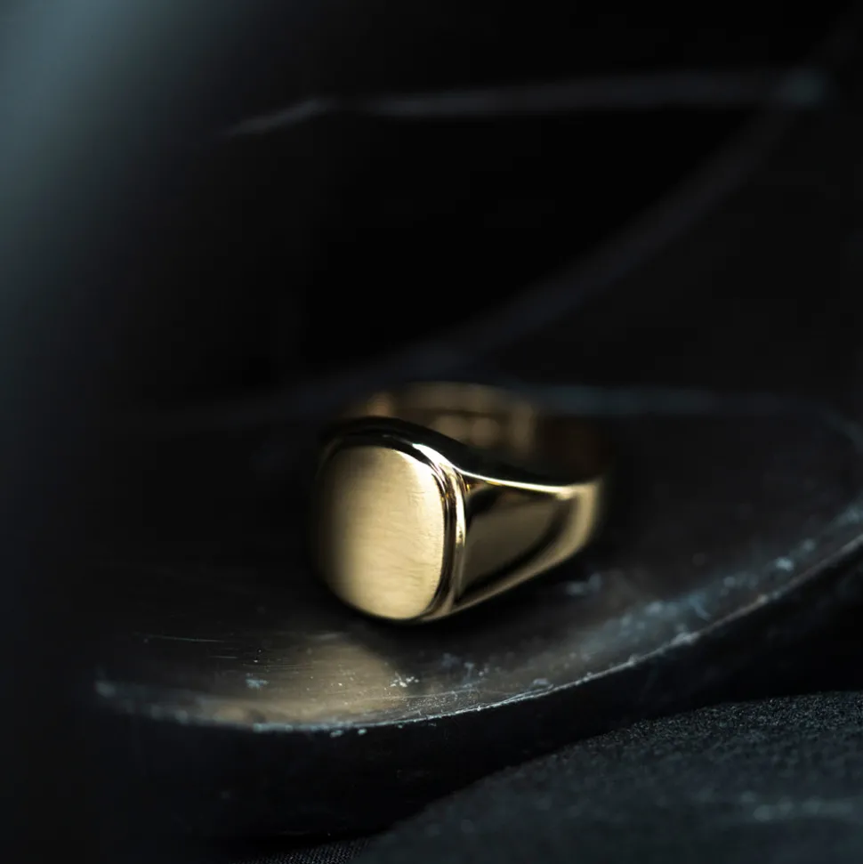 NC Christophersen – Ring i gult gull