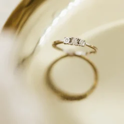 NC Christophersen – Ring i hvitt gull med diamanter
