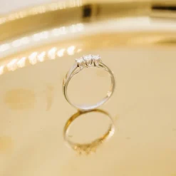 NC Christophersen – Ring i hvitt gull med diamanter