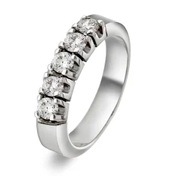 NC Christophersen – Sigma alliansering i hvitt gull med 1,0 ct diamanter