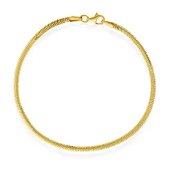 NC Christophersen – Slange armbånd i gult gull, 19 cm
