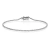 NC Christophersen – Tennisarmbånd i hvitt gull med diamanter – 1.00ct TW/SI diamanter